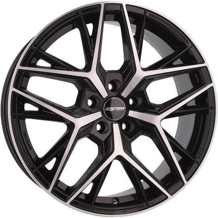 4 Velgen 20 inch LUNICA MB Gepolijst + Zwart 5x112 ET45 66.5 Geschikt voor Audi, Volkswagen, Mercedes, Skoda, SEAT - VCTparts.nl