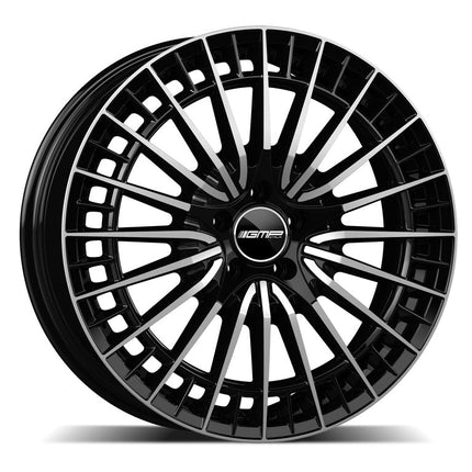 4 Velgen 20 inch QSTAR MB Gepolijst Zwart 5x112 ET35 66.5 Geschikt voor Audi, Volkswagen, Mercedes, Skoda, SEAT - VCTparts.nl