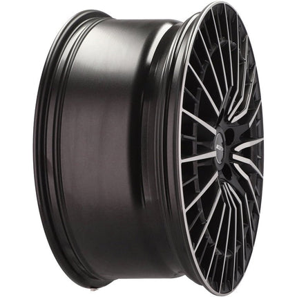 4 Velgen 20 inch QSTAR MB Gepolijst Zwart 5x112 ET35 66.5 Geschikt voor Audi, Volkswagen, Mercedes, Skoda, SEAT - VCTparts.nl