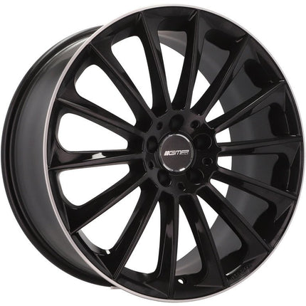 VCTparts 4 Velgen 20 inch STELLAR BLP Zwart + Rand 5x112 ET45 66.5 Geschikt voor Audi, Volkswagen, Mercedes, Skoda, SEAT Ladnefelgi 1
