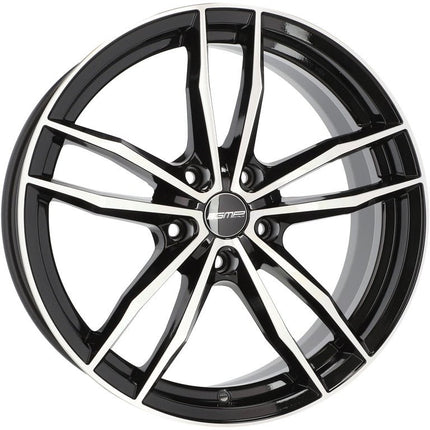 4 Velgen 20 inch SWAN MB Gepolijst + Zwart 5x120 ET35 72.6 Geschikt voor BMW, MINI, Opel, Honda - VCTparts.nl