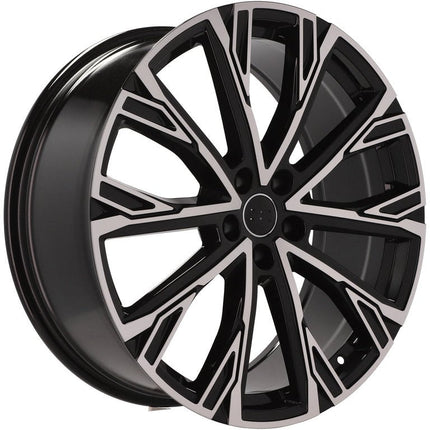 4 Velgen 21 inch 3S1277 Zwart 5x112 ET43 66.45 J8.5 Geschikt voor Audi, Volkswagen, Mercedes - VCTparts.nl