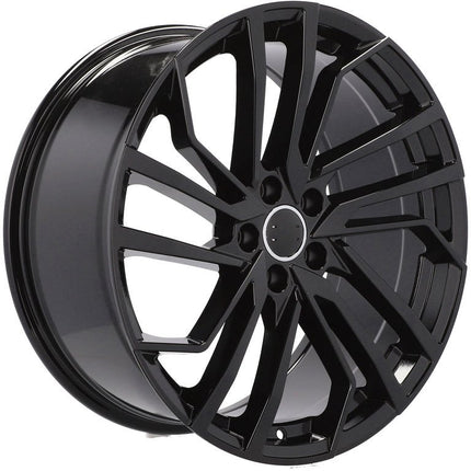 4 Velgen 21 inch B1618 Zwart 5x112 ET30 66.45 J9.0 Geschikt voor Audi, Volkswagen, Mercedes - VCTparts.nl