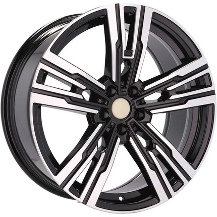 4 Velgen 21 inch B1831 Zwart 5x112 ET25 66.6 J8.5 Geschikt voor Audi, Volkswagen, Mercedes - VCTparts.nl