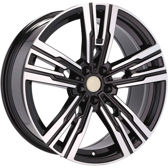 4 Velgen 21 inch B1831 Zwart 5x112 ET25 66.6 J8.5 Geschikt voor Audi, Volkswagen, Mercedes - VCTparts.nl