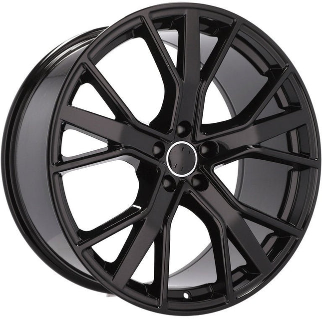 4 Velgen 21 inch B5131 Zwart 5x112 ET20 66.45 J10.0 Geschikt voor Audi, Volkswagen, Mercedes - VCTparts.nl