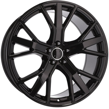 4 Velgen 21 inch B5131 Zwart 5x112 ET31 66.45 J9.5 Geschikt voor Audi, Volkswagen, Mercedes - VCTparts.nl