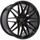 4 Velgen 21 inch B5771 BL Zwart 5x112 ET37 66.6 Geschikt voor Audi, Volkswagen, Skoda, SEAT - VCTparts.nl
