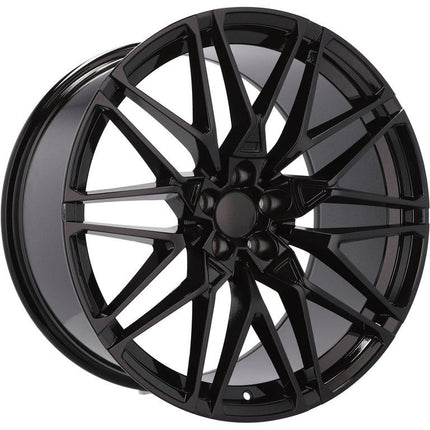 4 Velgen 21 inch B5771 BL Zwart 5x120 ET26 66.6 Geschikt voor BMW, Mercedes, Audi - VCTparts.nl