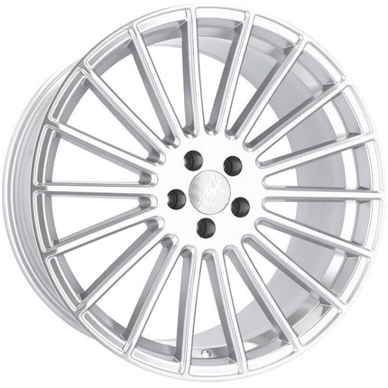 4 Velgen 21 inch HX010 Zilver 5x120 ET38 74.1 Geschikt voor BMW, Cadillac, Chevrolet - VCTparts.nl