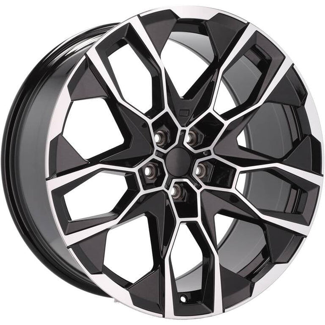 4 Velgen 21 inch I5592 MB Gepolijst Zwart 5x120 ET26 66.6 Geschikt voor BMW, Mercedes, Audi - VCTparts.nl