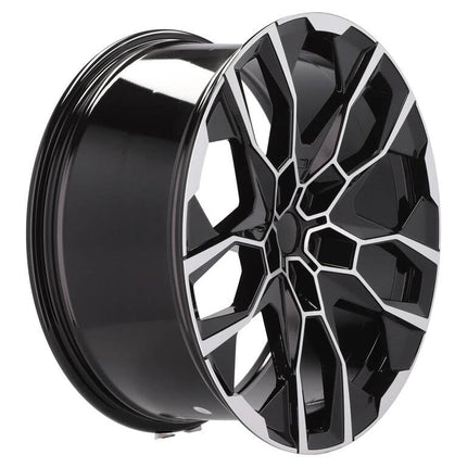 4 Velgen 21 inch I5592 MB Gepolijst Zwart 5x120 ET26 66.6 Geschikt voor BMW, Mercedes, Audi - VCTparts.nl