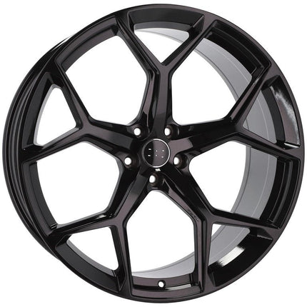 VCTparts 4 Velgen 21 inch I5598 Zwart 5x112 ET31 66.45 J9.5 Geschikt voor Audi, Volkswagen, Mercedes Ladnefelgi 8