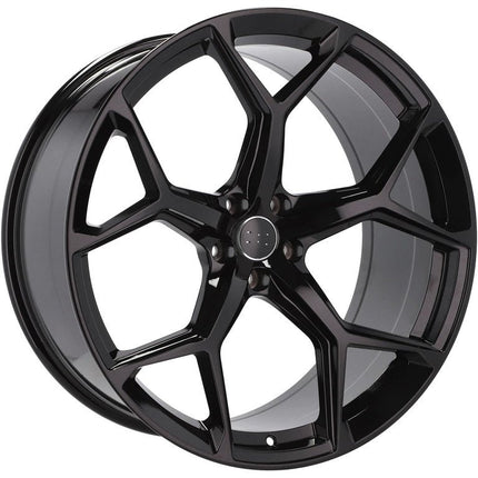 VCTparts 4 Velgen 21 inch I5598 Zwart 5x112 ET31 66.45 J9.5 Geschikt voor Audi, Volkswagen, Mercedes Ladnefelgi 1