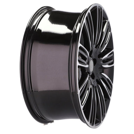 4 Velgen 21 inch XE136 Gepolijst Zwart 5x120 ET49 72.6 J9.5 Geschikt voor BMW, Mercedes, Audi, Volkswagen - VCTparts.nl