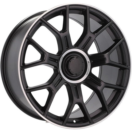 VCTparts 4 Velgen 21 inch Y1188 Zwart Semi Mat 5x112 ET40 66.6 J8.5 Geschikt voor Audi, Volkswagen, Mercedes Ladnefelgi 1