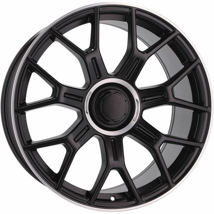 VCTparts 4 Velgen 21 inch Y1188 Zwart Semi Mat 5x112 ET40 66.6 J8.5 Geschikt voor Audi, Volkswagen, Mercedes Ladnefelgi 7