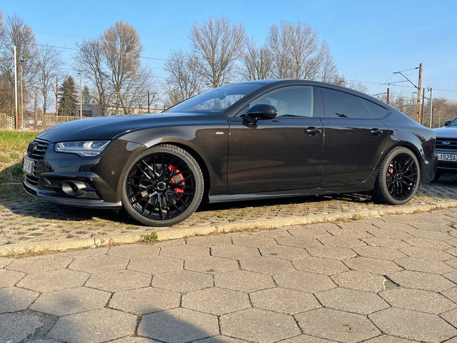 4 Velgen 22 inch B5710 (IN0174) BL Zwart 5x112 ET26 66.45 Geschikt voor Audi, Volkswagen, Mercedes, Porsche - VCTparts.nl