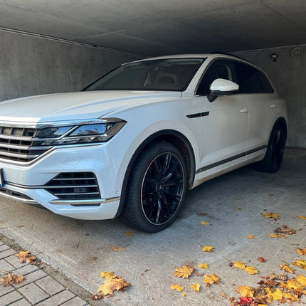 VCTparts 4 Velgen 22 inch H5060 BLP Zwart + Gepolijste Rand 5x112 ET20 66.45 Geschikt voor Audi, Volkswagen, Mercedes, Porsche Ladnefelgi 2