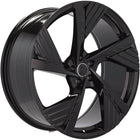 4 Velgen 22 inch I5639 BL Zwart 5x112 ET36 66.45 Geschikt voor Audi, Volkswagen, Mercedes, Porsche - VCTparts.nl