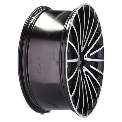 4 Velgen 22 inch MR532 (IN0235) MB Gepolijst Zwart 5x112 ET32 66.6 Geschikt voor Audi, Volkswagen, Mercedes, Porsche - VCTparts.nl