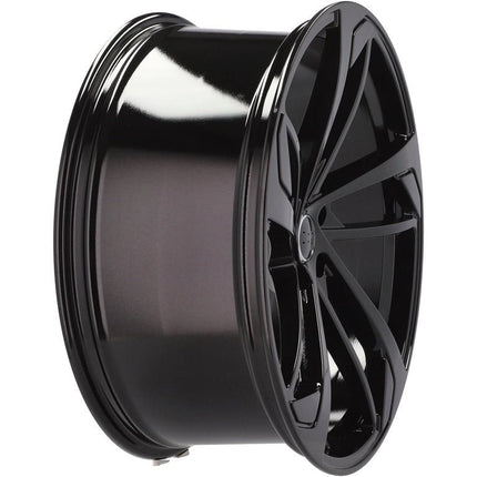 4 Velgen 22 inch XE139 (IN5445) BL Zwart 5x112 ET26 66.45 Geschikt voor Audi, Volkswagen, Mercedes, Porsche - VCTparts.nl