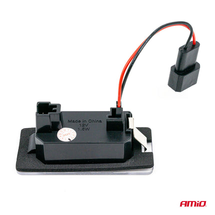 AMiO LED Kentekenverlichting CLP02 HP voor BMW – High Power LED – Canbus Foutvrij – Plug en Play Set van 2 Nummerplaatverlichting Lampen