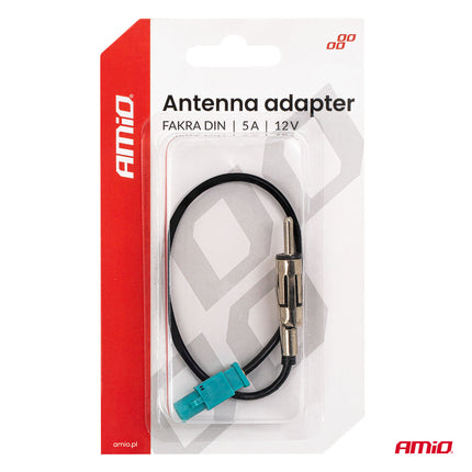Antenne adapter FAKRA DIN 5A 12V AMIO-04443