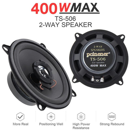VCTparts 5 Inch Auto HiFi Speaker 400W 2 - way Universele Audio Box NORGOS 5