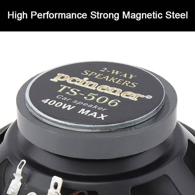 VCTparts 5 Inch Auto HiFi Speaker 400W 2 - way Universele Audio Box NORGOS 2