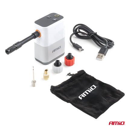 Fietscompressor USB-C aansluiting