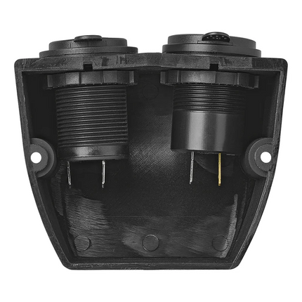 ProPlus Opbouw Kit 12V Stekkerdoos met 2x USB C Snellader 2 Weg 3A voor Auto