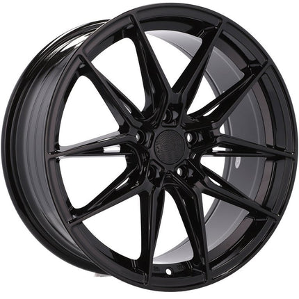 18x8.0 5x112 ET35 66.5 HX036 (A5581) BL