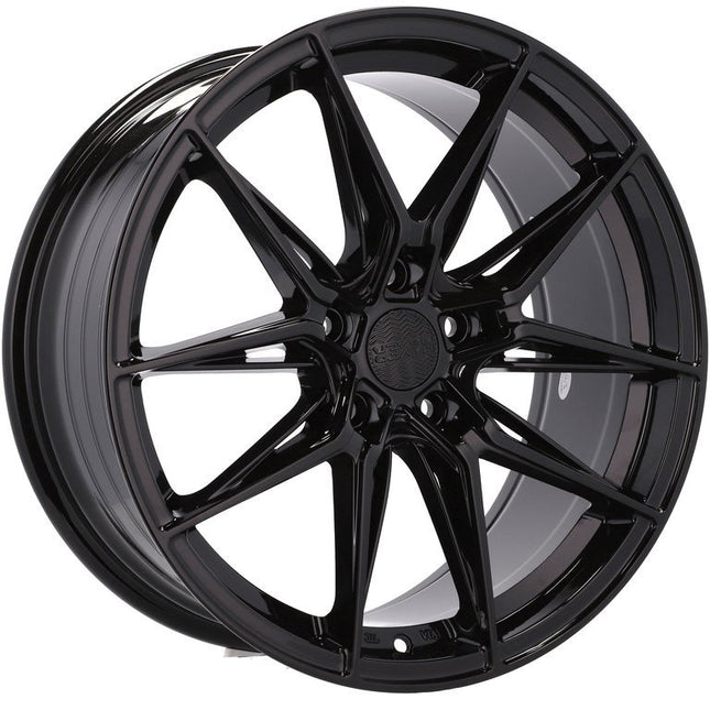 18x8.0 5x112 ET35 66.5 HX036 (A5581) BL