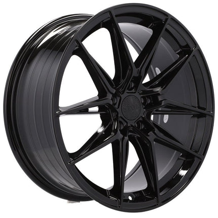 18x8.0 5x112 ET35 66.5 HX036 (A5581) BL