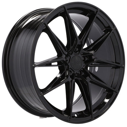 18x8.0 5x112 ET40 66.5 HX036 (A5581) BL