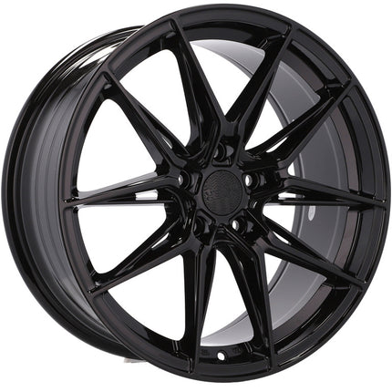 18x8.0 5x112 ET40 66.5 HX036 (A5581) BL