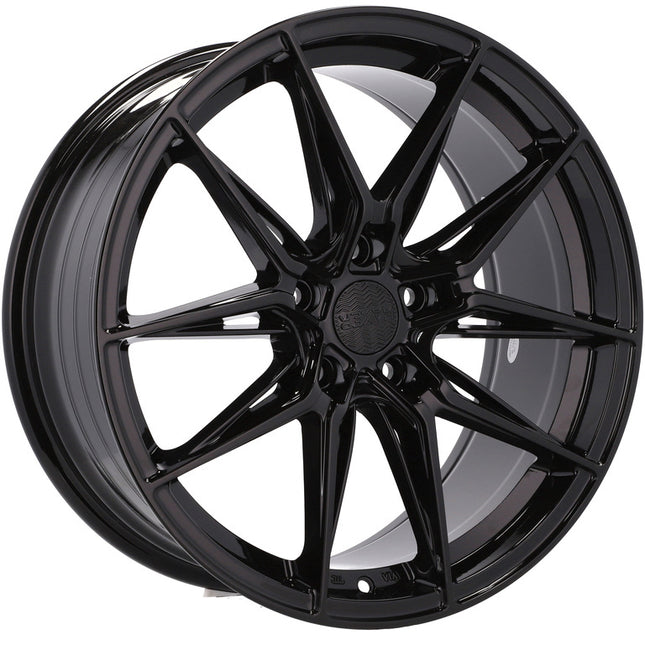 18x8.0 5x112 ET40 66.5 HX036 (A5581) BL
