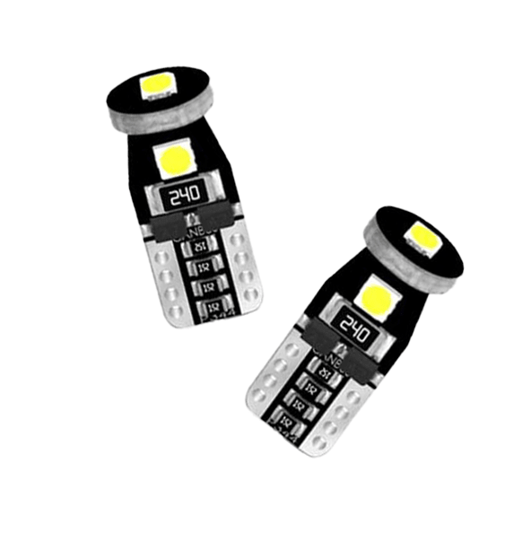 VCTparts VCTparts IJsblauwe 8000K T10 LED W5W Verlichting Set - Stadsverlichting Kentekenverlichting Interieurverlichting Super Helder Canbus Foutvrij NORGOS 7