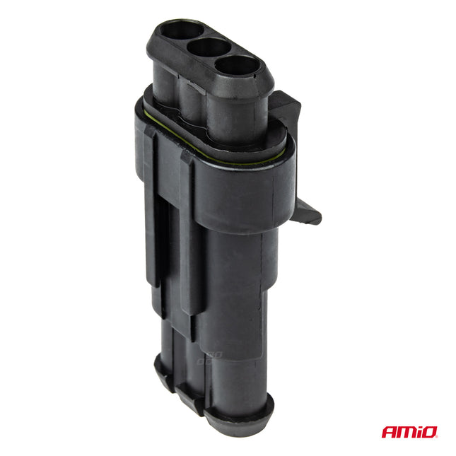 AMiO 3-Weg Connector Stekker & Stopcontact Set - VCTparts.nl