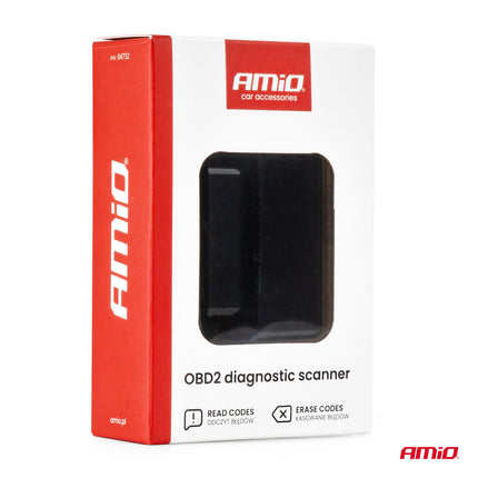 AMiO OBD2 WiFi Diagnosescanner – Universele Autodetectie, Foutcode-Uitlezing en Live-Data Analyse voor iOS en Android - VCTparts.nl