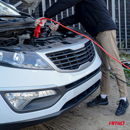 Booster Cables 350A 3.5m TÜV – Professionele Startkabels voor 12V en 24V Voertuigen