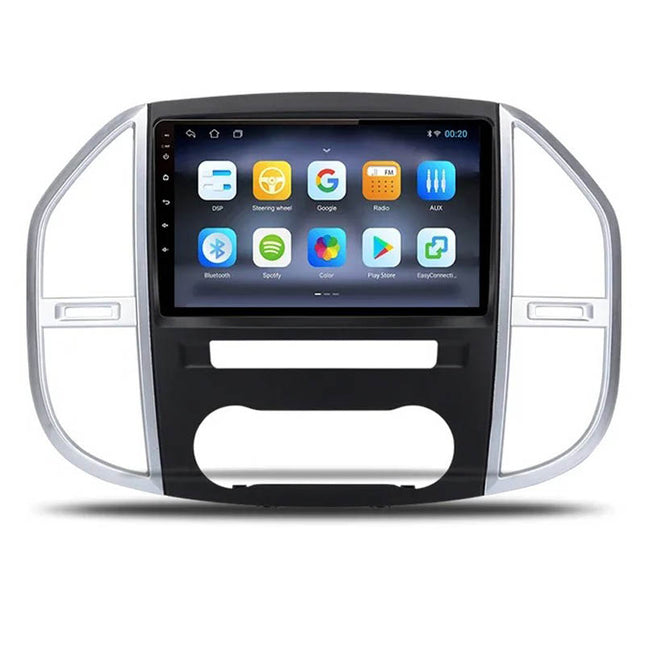 CarPlay & Android Auto Autoradio Voor Mercedes-Benz Vito W447 (2014–2020) – Multimedia Touchscreen, GPS Navigatie, RDS, DSP, FM – Inbouwen / Inbouwservice / Installatie - VCTparts.nl