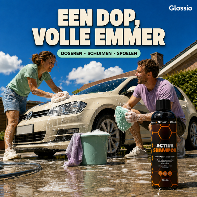 Glossio Combideal Compleet Pakket – 8-delige Complete Wasset voor Buiten en Binnen