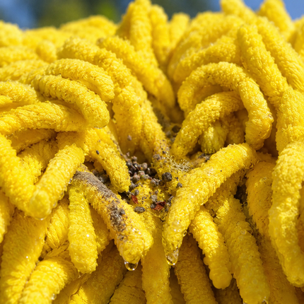 Glossio Auto Reinigings Washandschoen Washmitt met Absorberende Microvezel voor Streeploos Glansresultaat Geel