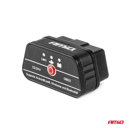 AMiO Geavanceerde OBD2 Bluetooth Diagnosetool PIC25K80 DC24K – Professionele Draadloze Autodiagnose voor Voertuigen - VCTparts.nl
