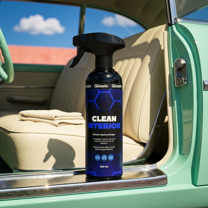Glossio Clean Interior Premium Interieurreiniger 500ML - Krachtige Allesreiniger voor Auto Interieur met Frisse en Veilige Afwerking