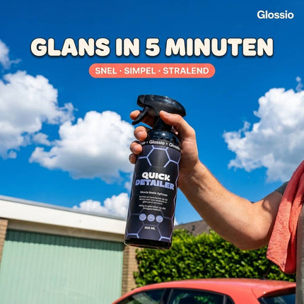 Glossio Combideal Compleet Pakket – 8-delige Complete Wasset voor Buiten en Binnen