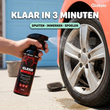 Glossio Combideal Compleet Pakket – 8-delige Complete Wasset voor Buiten en Binnen