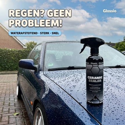 Glossio Ceramic Sealer Premium Keramische Coating 500ML - Krachtig Tegen Vuil en Water voor een Glanzend en Langdurig Beschermd Autoresultaat